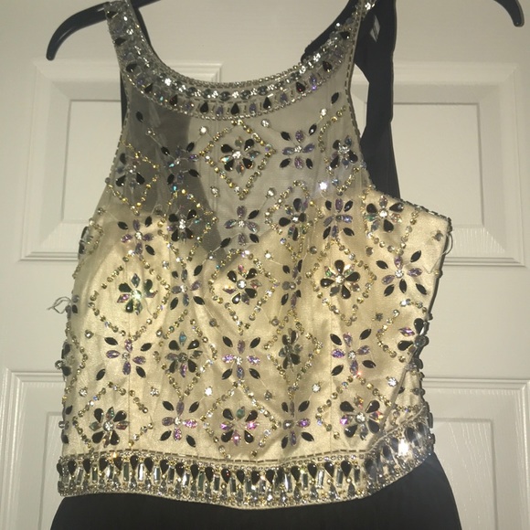 Crystal Doll Sz 11 Hoco Dress - Picture 3 of 5